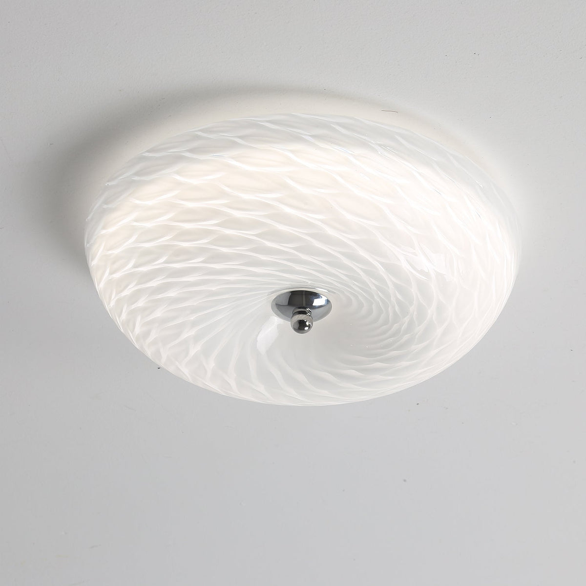 Comarion Moderne minimalistische kunstglas plafondlamp van glas