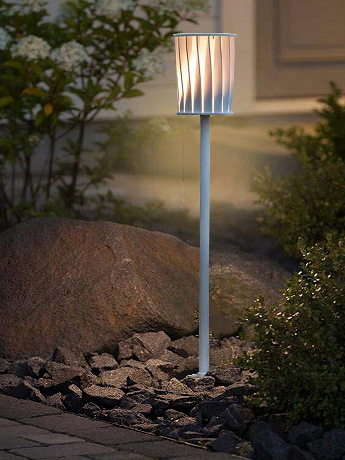 Flare Moderne buitenwandlamp van aluminium