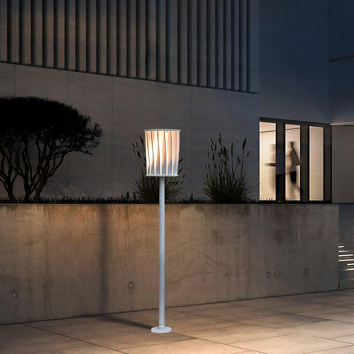 Flare Moderne buitenwandlamp van aluminium
