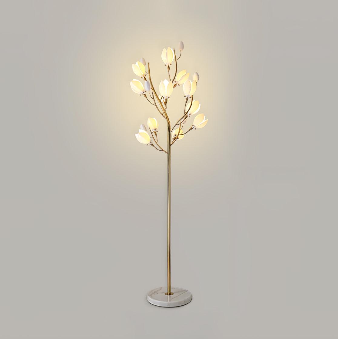 Aloza vloerlamp met artistiek keramisch ontwerp