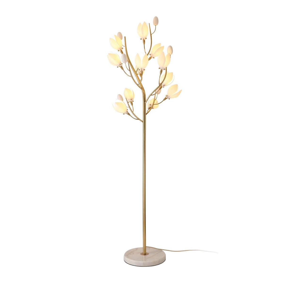 Aloza vloerlamp met artistiek keramisch ontwerp