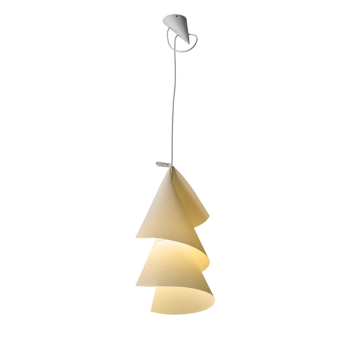 Southvale4 papieren kegel hanglamp