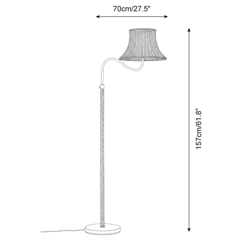 Orelereria vloerlamp