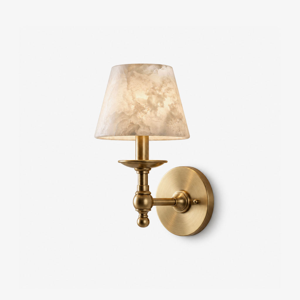 Corvenford Albasten wandlamp