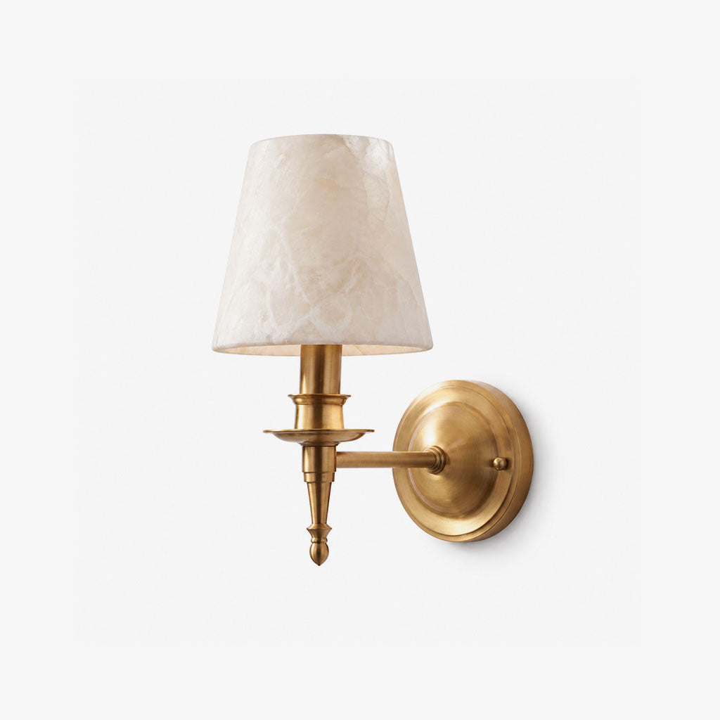 Ashmere albast wandlamp