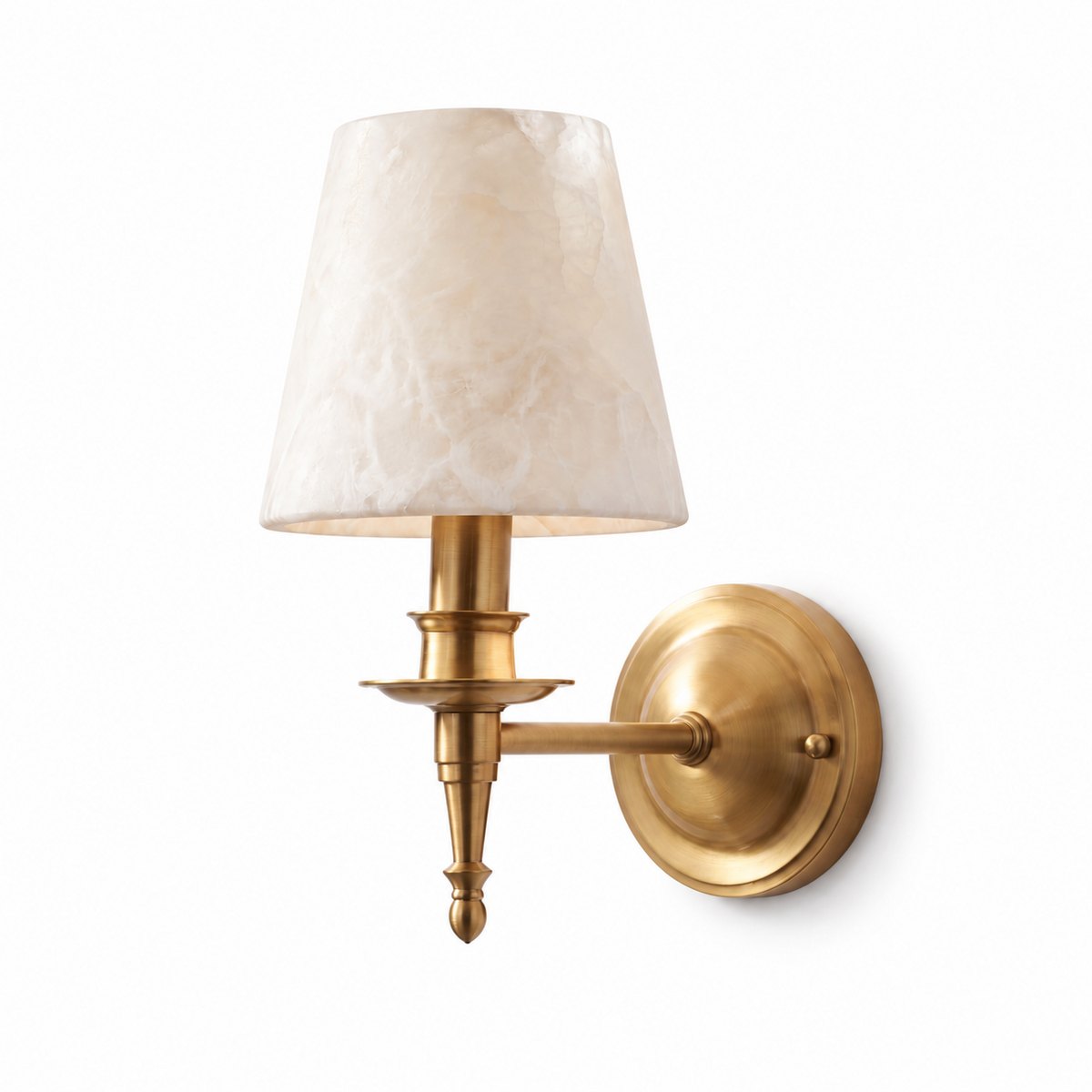 Ashmere albast wandlamp