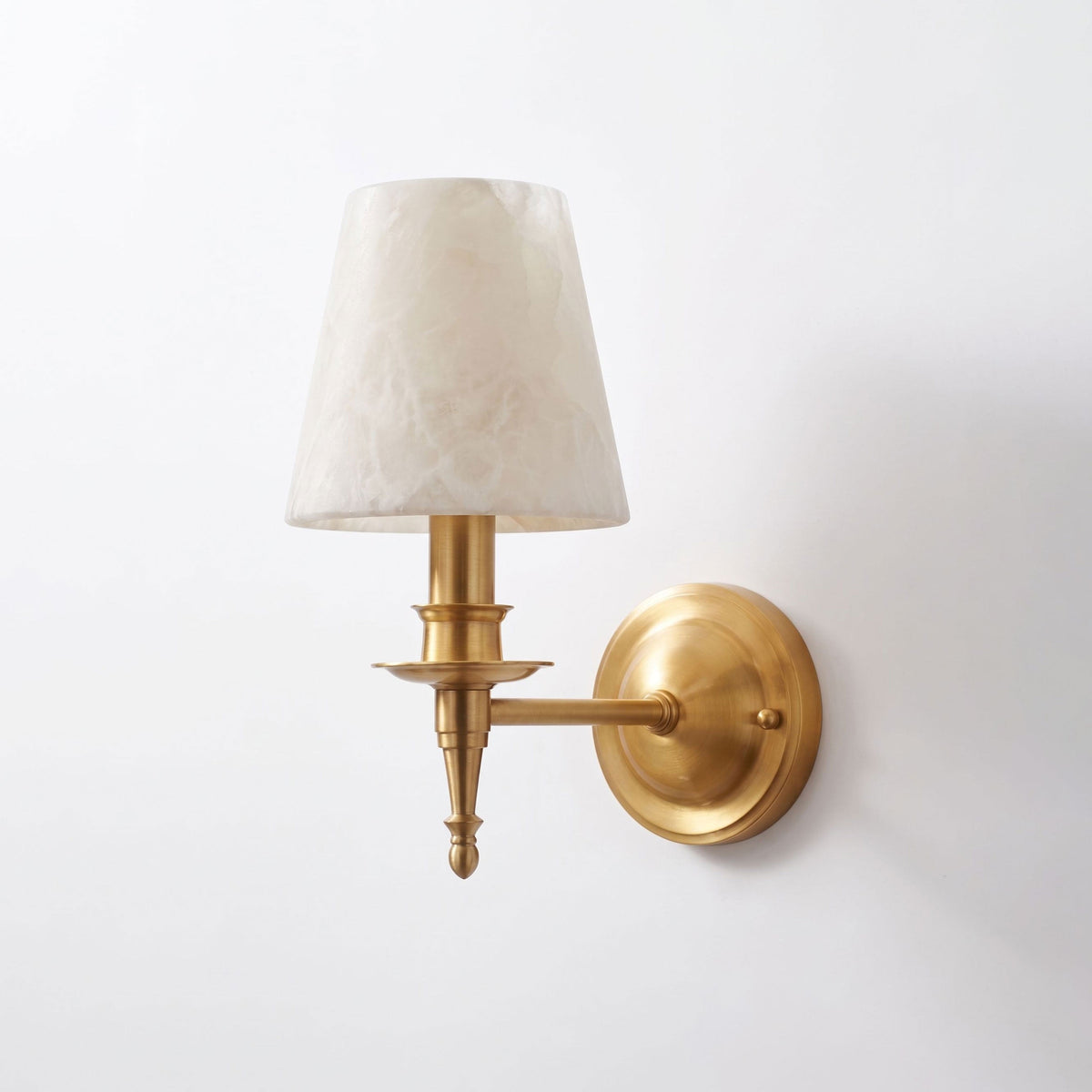 Ashmere albast wandlamp