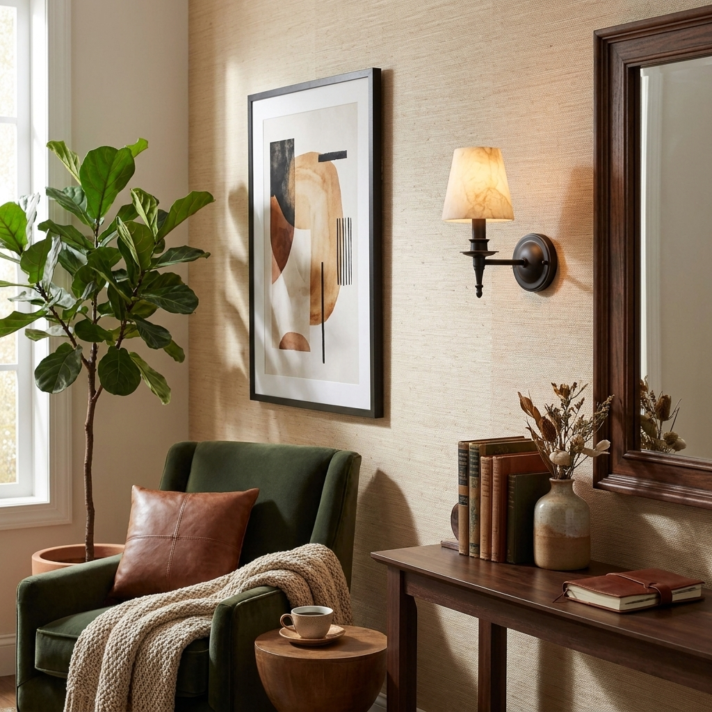 Ashmere albast wandlamp