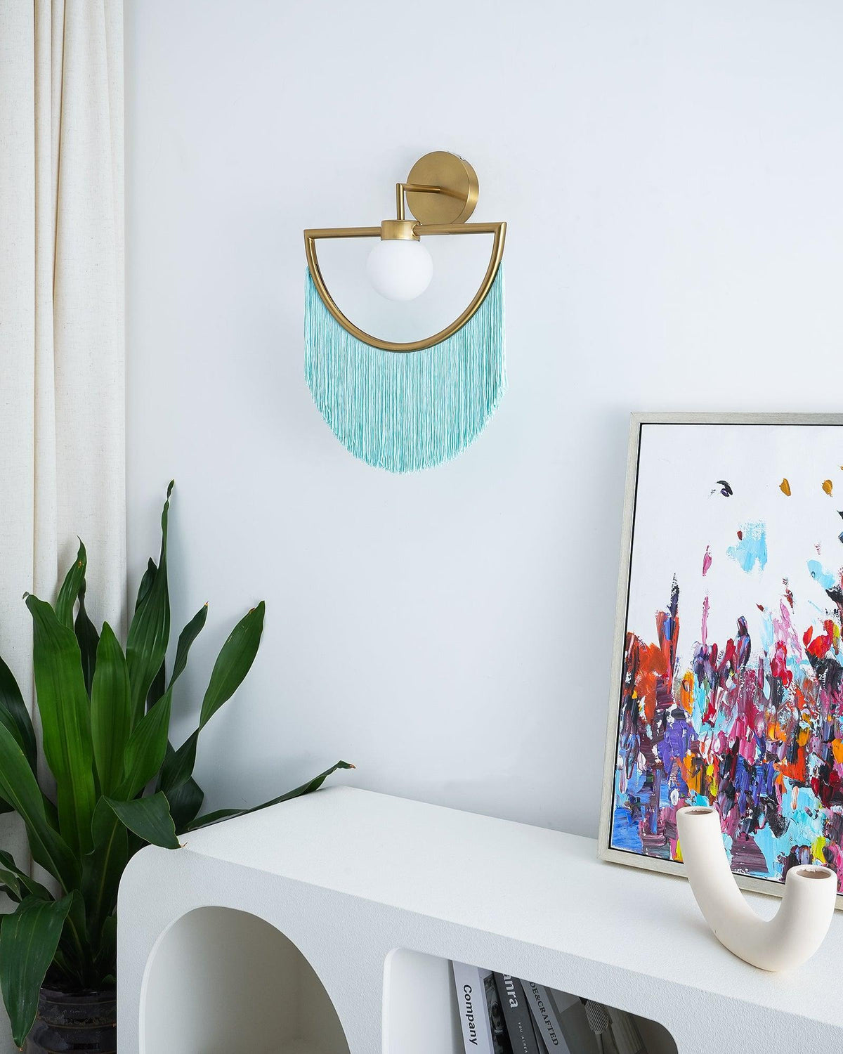 Wink Tassel wandlamp met franje