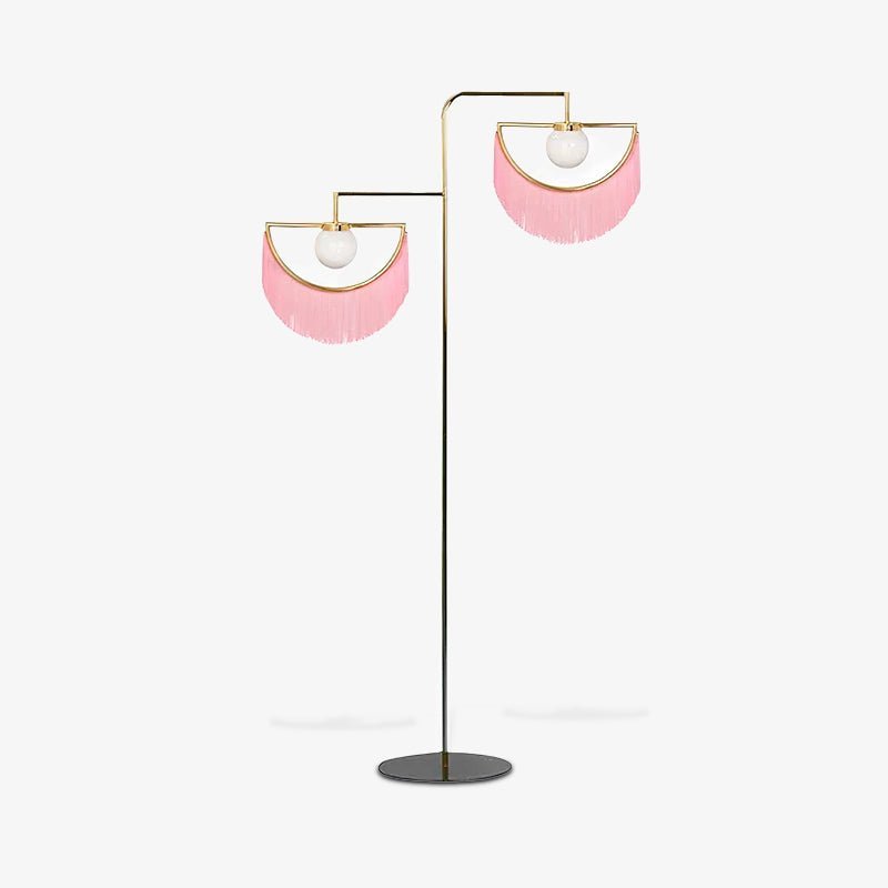 Dexe moderne vloerlamp in roze