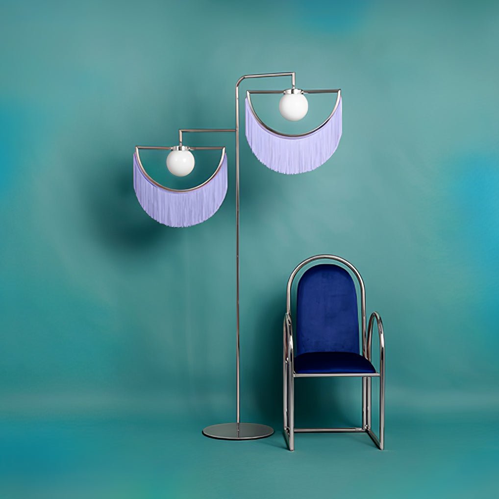 Dexe moderne vloerlamp in roze