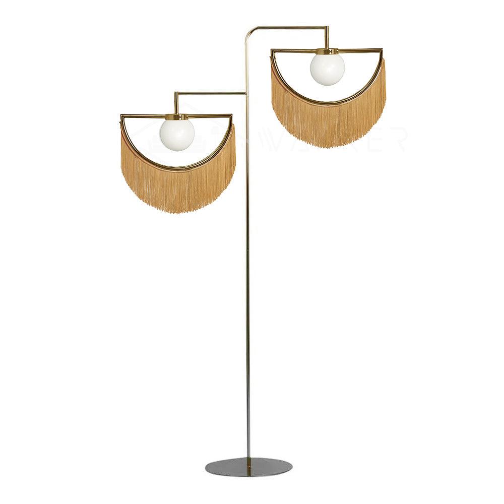Dexe moderne vloerlamp in roze
