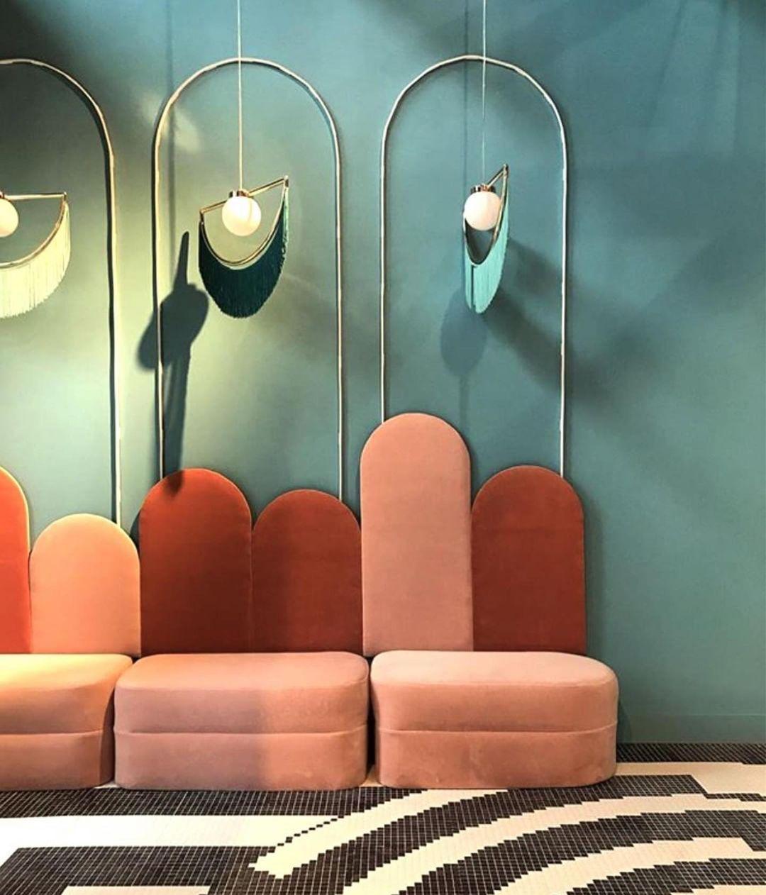 Sirove hanglamp met stoffen franjes bol retro bohemian