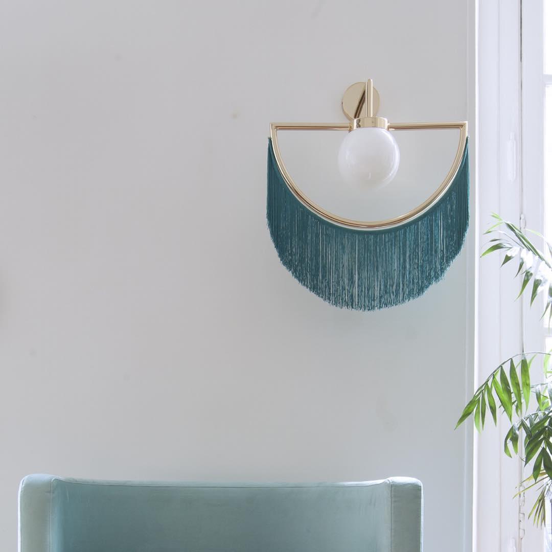 Wink Tassel wandlamp met franje