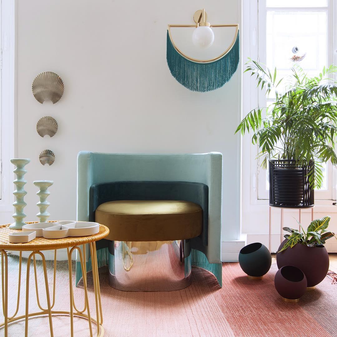 Wink Tassel wandlamp met franje