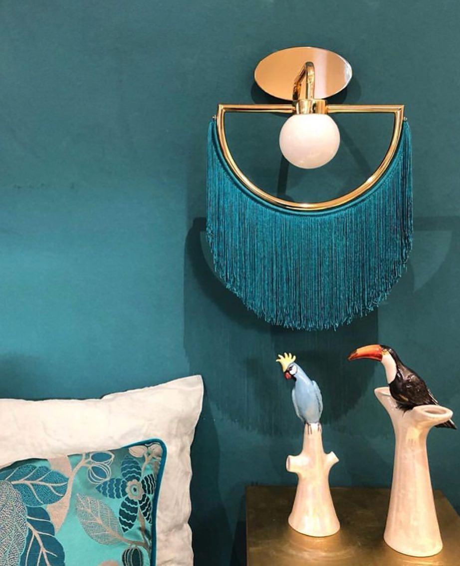 Wink Tassel wandlamp met franje