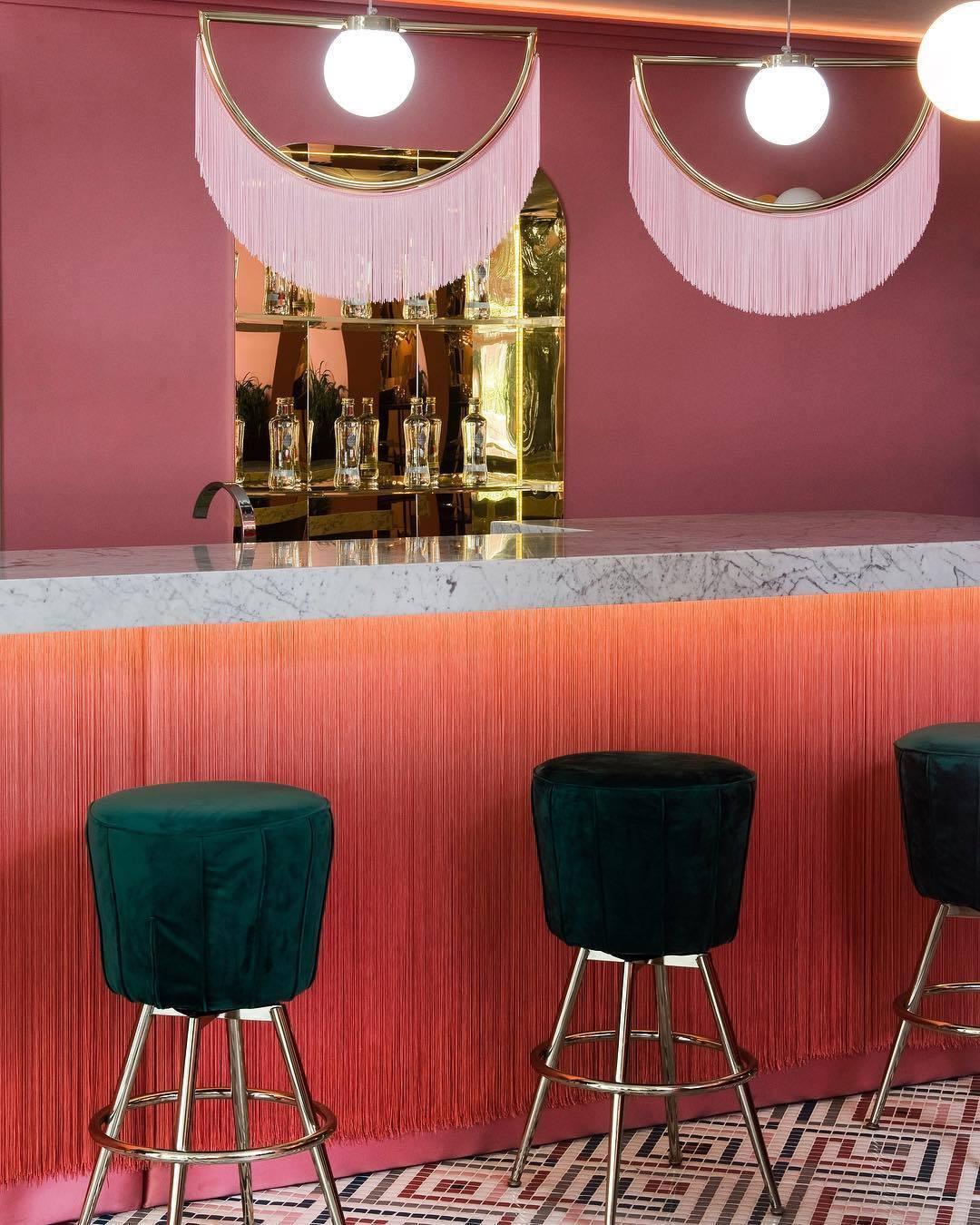 Sirove hanglamp met stoffen franjes bol retro bohemian