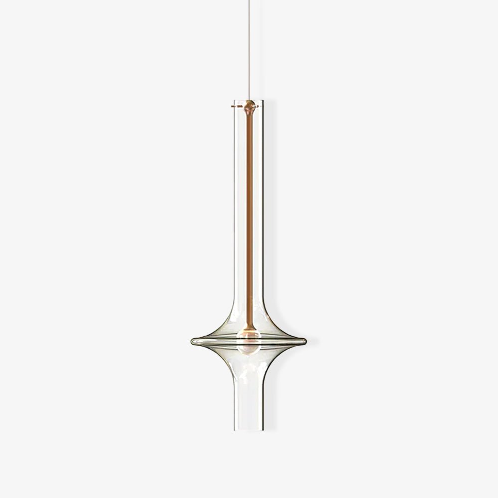 Sarenol glas industriële glamoureus hanglamp