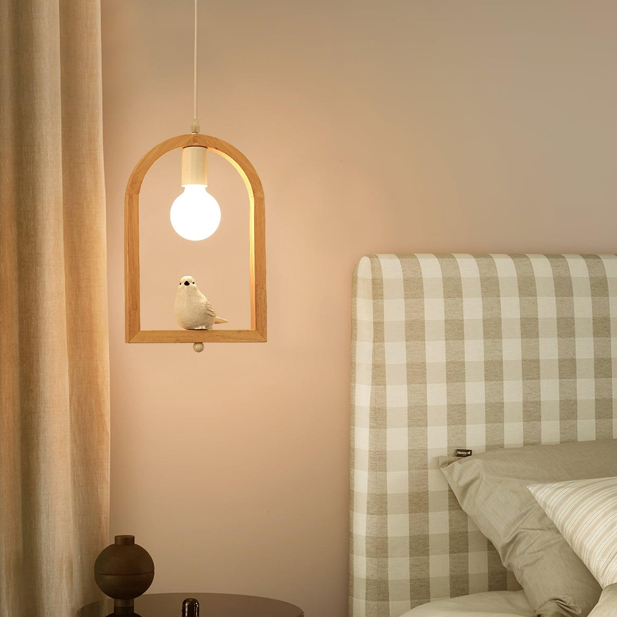 Ceda hanglamp van eiken hout en hars