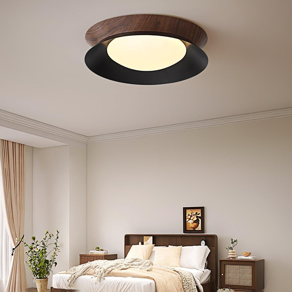 Acor plafondlamp Double Half Round Nordic