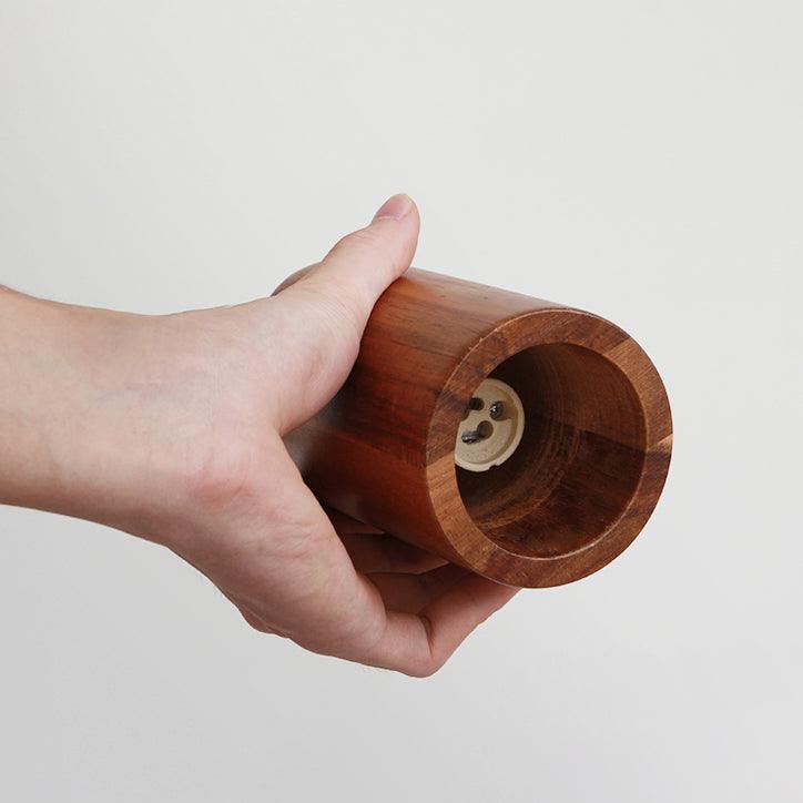 Elviian Plafondlamp Hout Spotrail Verstelbaar lichtpunten