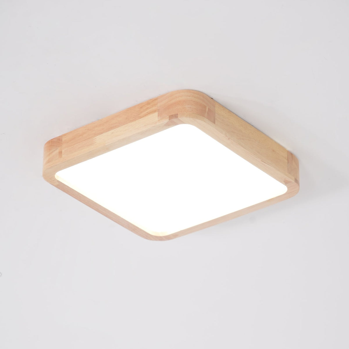 Aldalaya Plafondlamp Houten Geometrisch LED