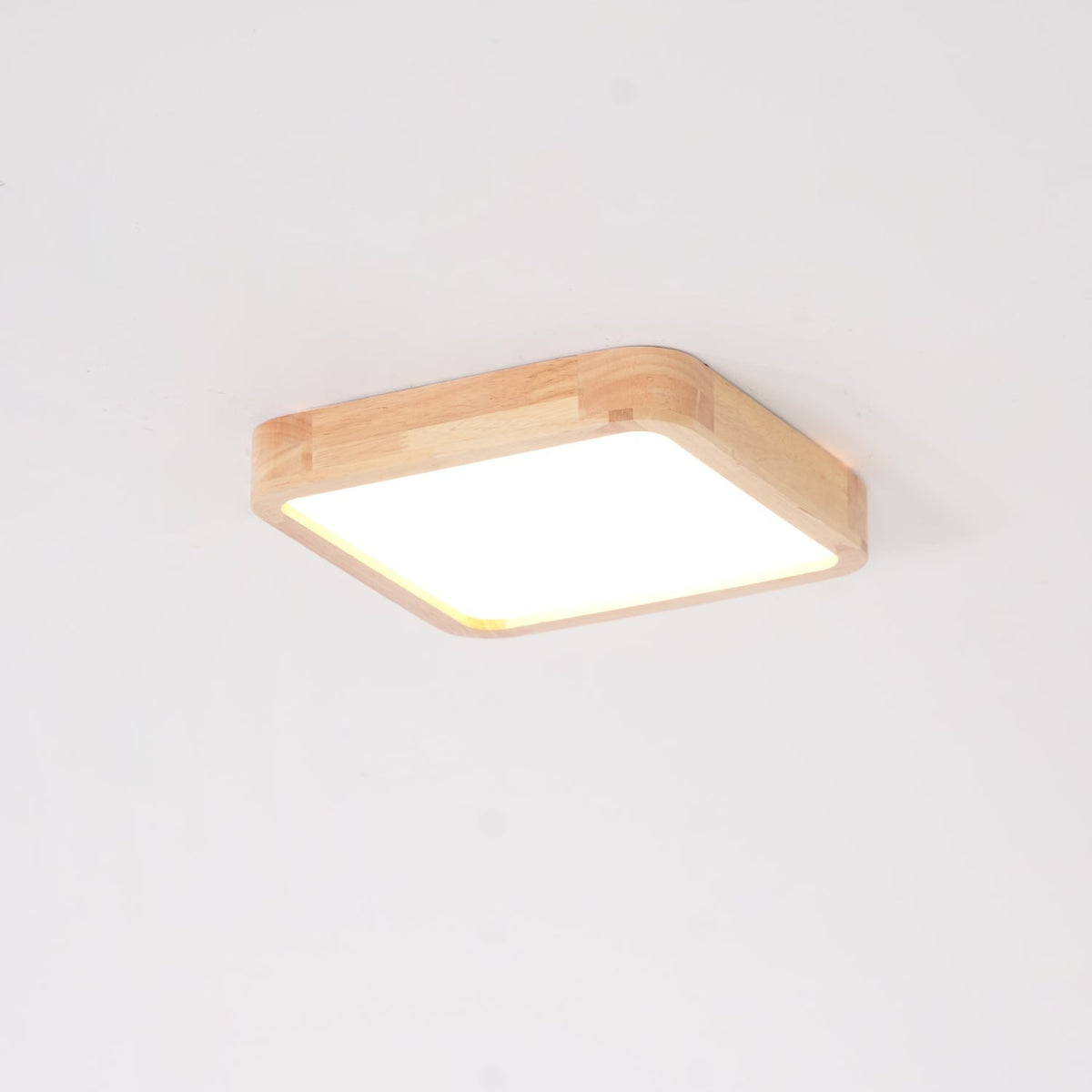 Aldalaya Plafondlamp Houten Geometrisch LED