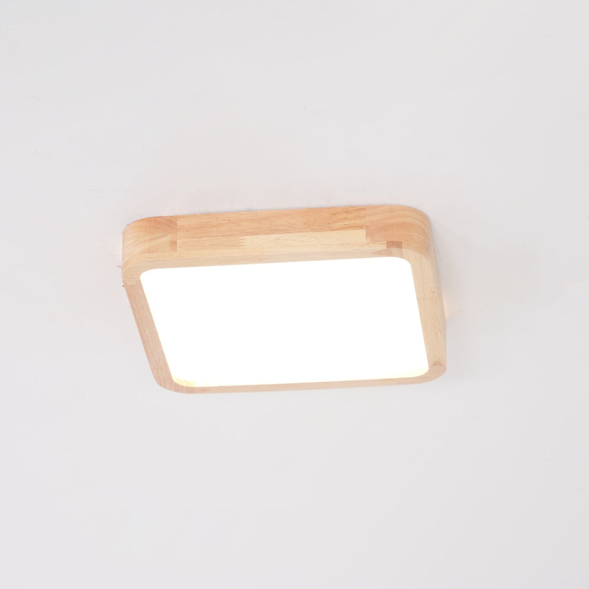 Aldalaya Plafondlamp Houten Geometrisch LED