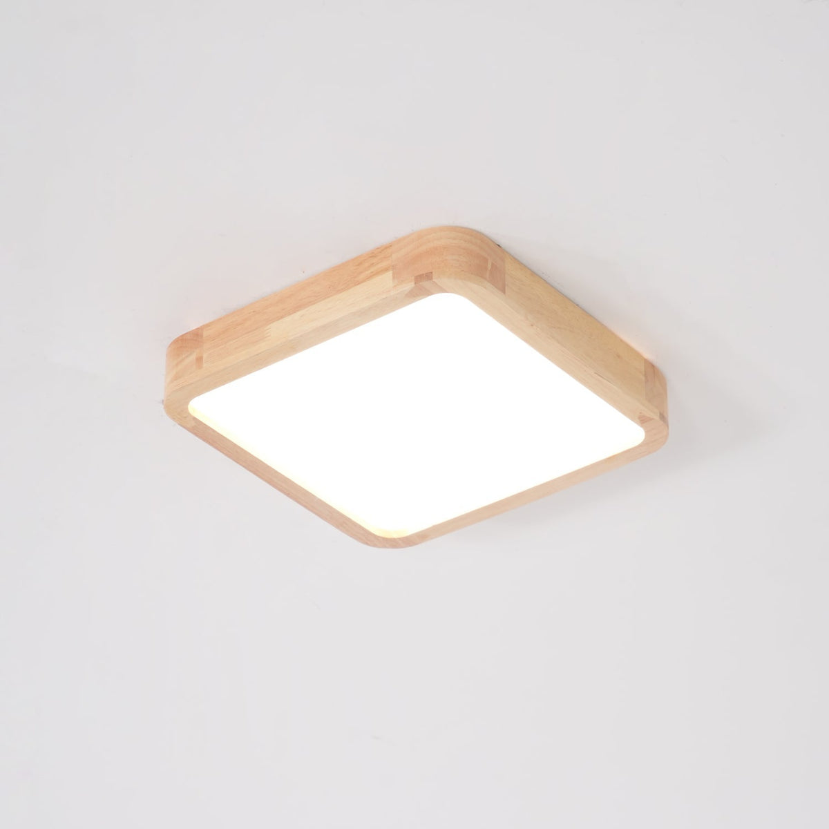 Aldalaya Plafondlamp Houten Geometrisch LED