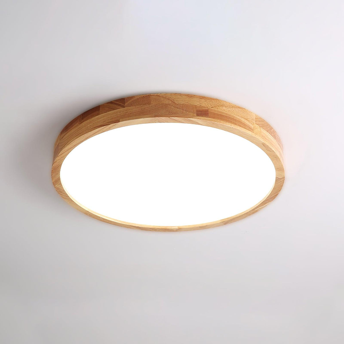 Aldalaya Plafondlamp Houten Geometrisch LED
