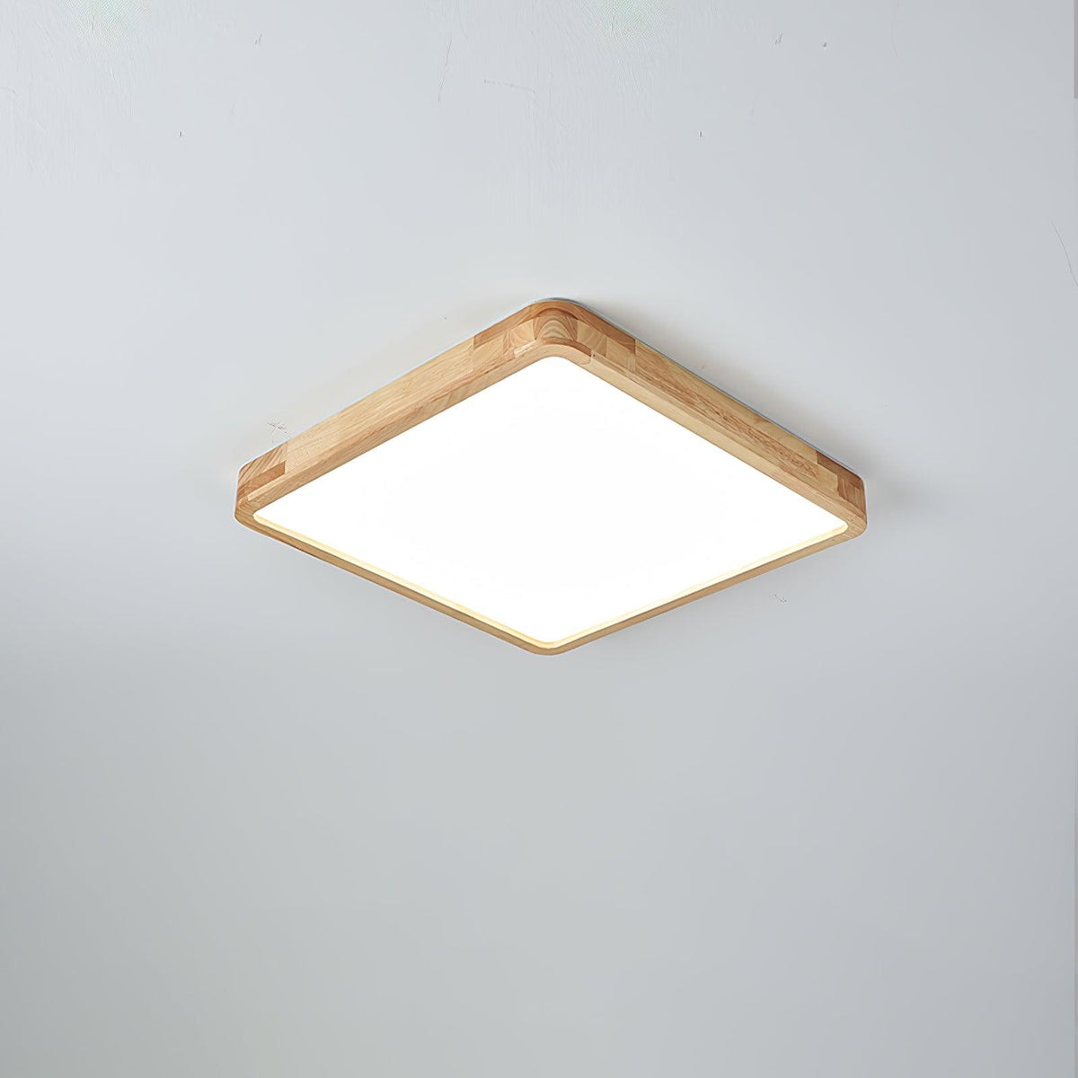 Aldalaya Plafondlamp Houten Geometrisch LED