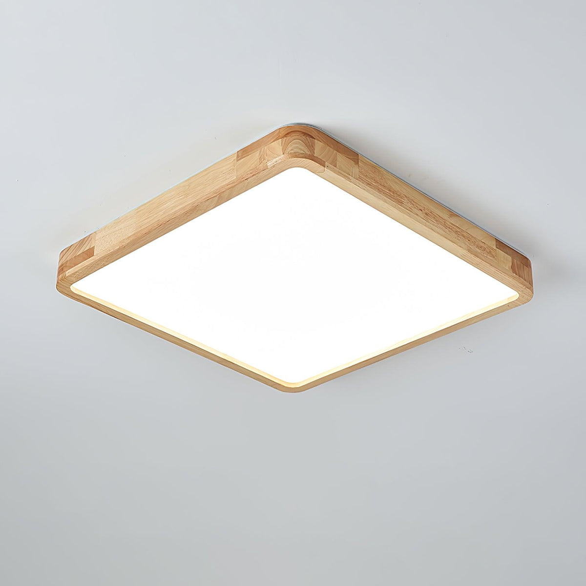 Aldalaya Plafondlamp Houten Geometrisch LED
