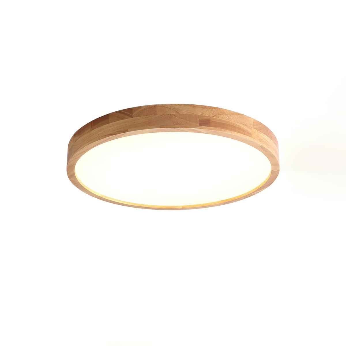 Aldalaya Plafondlamp Houten Geometrisch LED