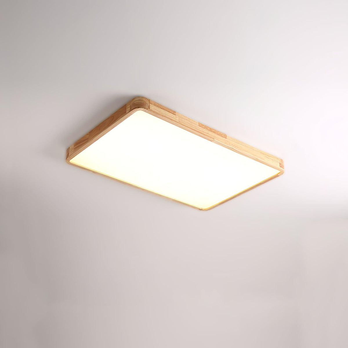 Aldalaya Plafondlamp Houten Geometrisch LED