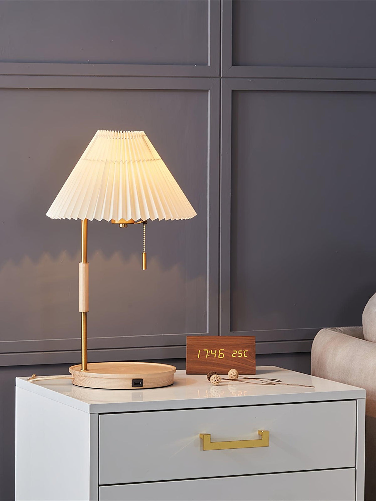 Vellain Retro tafellamp