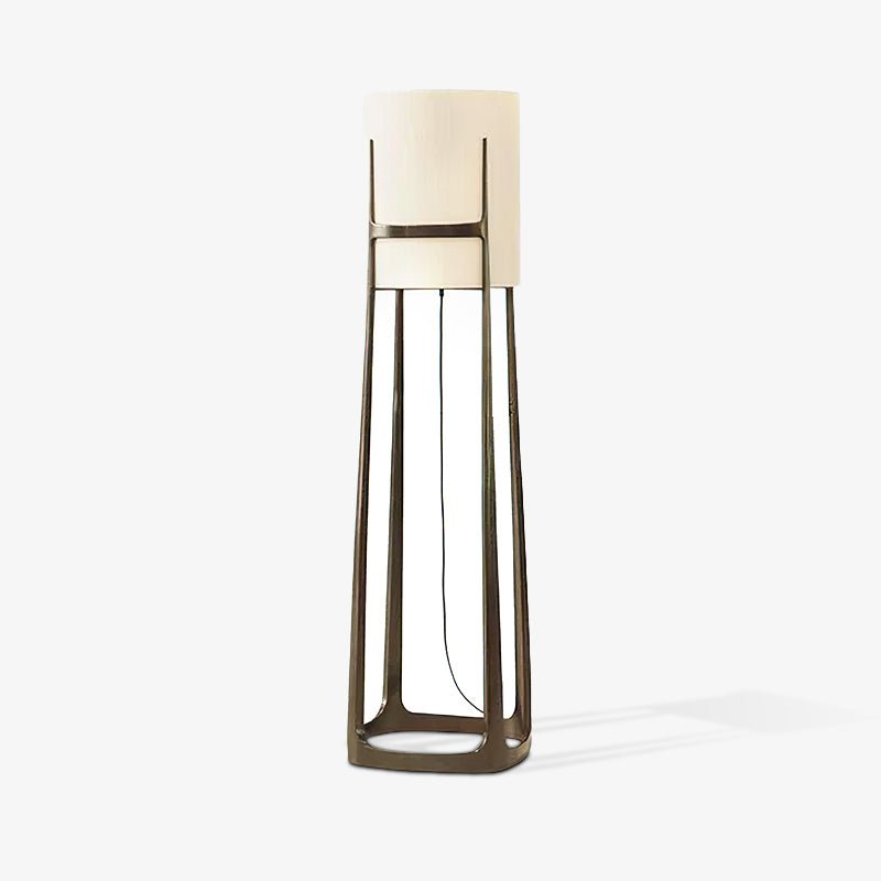 Mirinelle klassieke stoffen vloerlamp