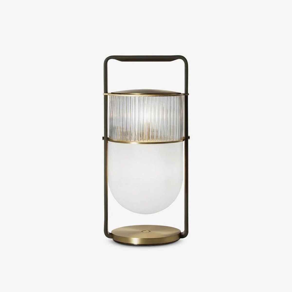 Kiorven artistieke tafellamp van glas