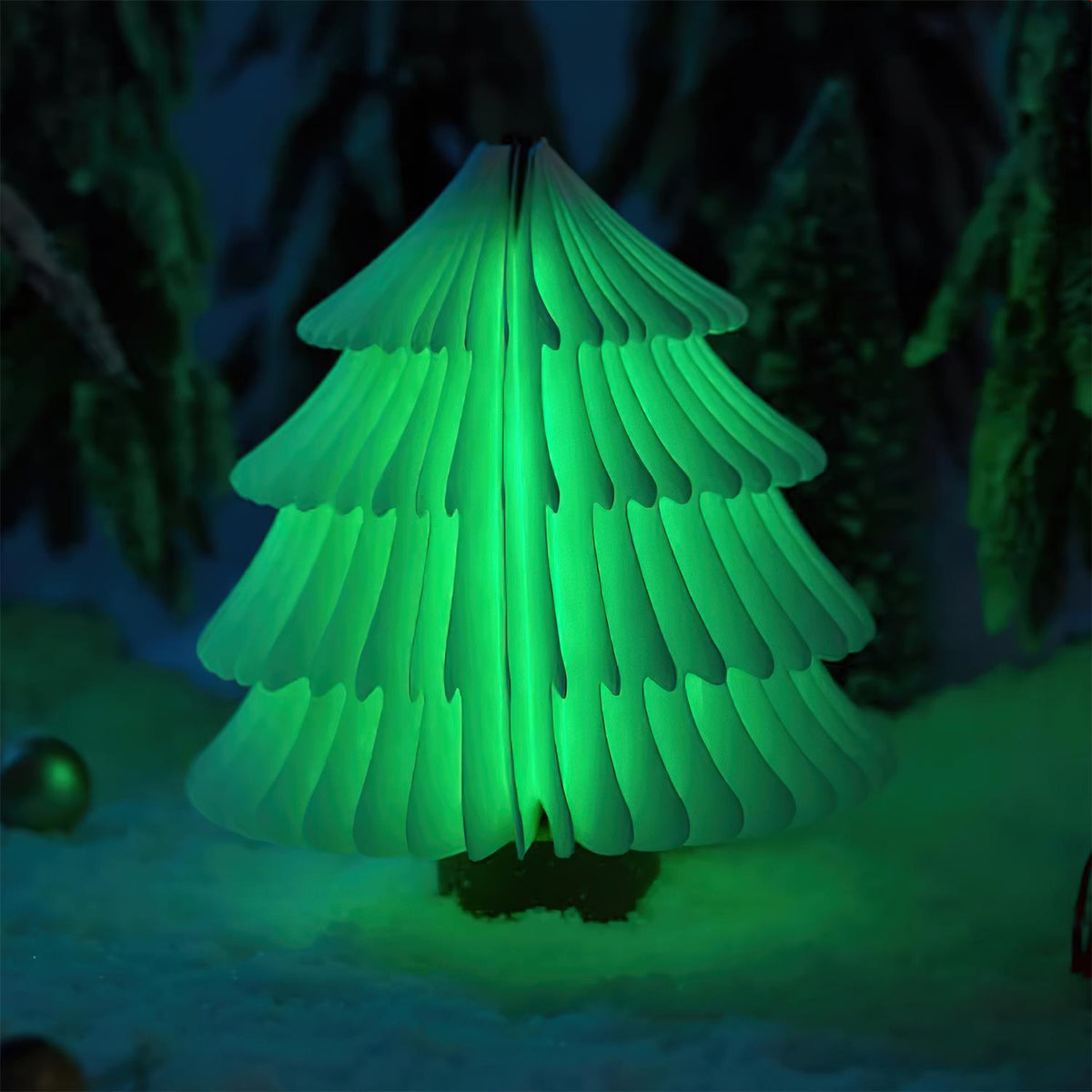 Xmas Tree Fold tafellamp