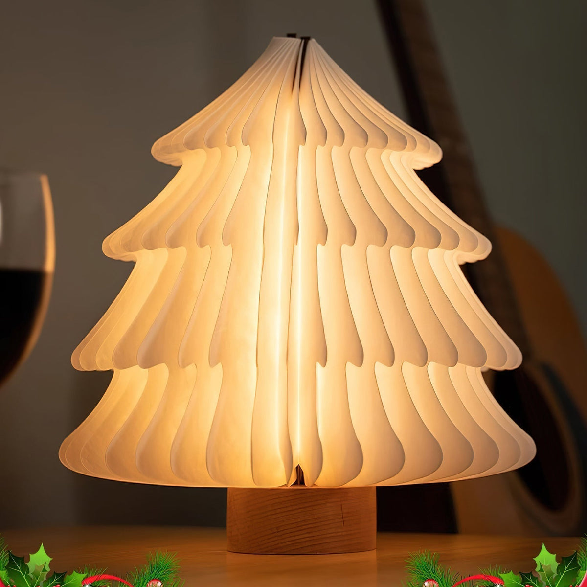 Xmas Tree Fold tafellamp