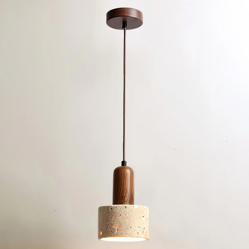 Seroaya travertin hanglamp Zes Stijl