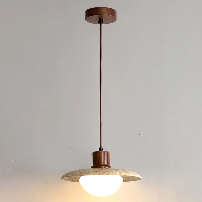 Seroaya travertin hanglamp Zes Stijl