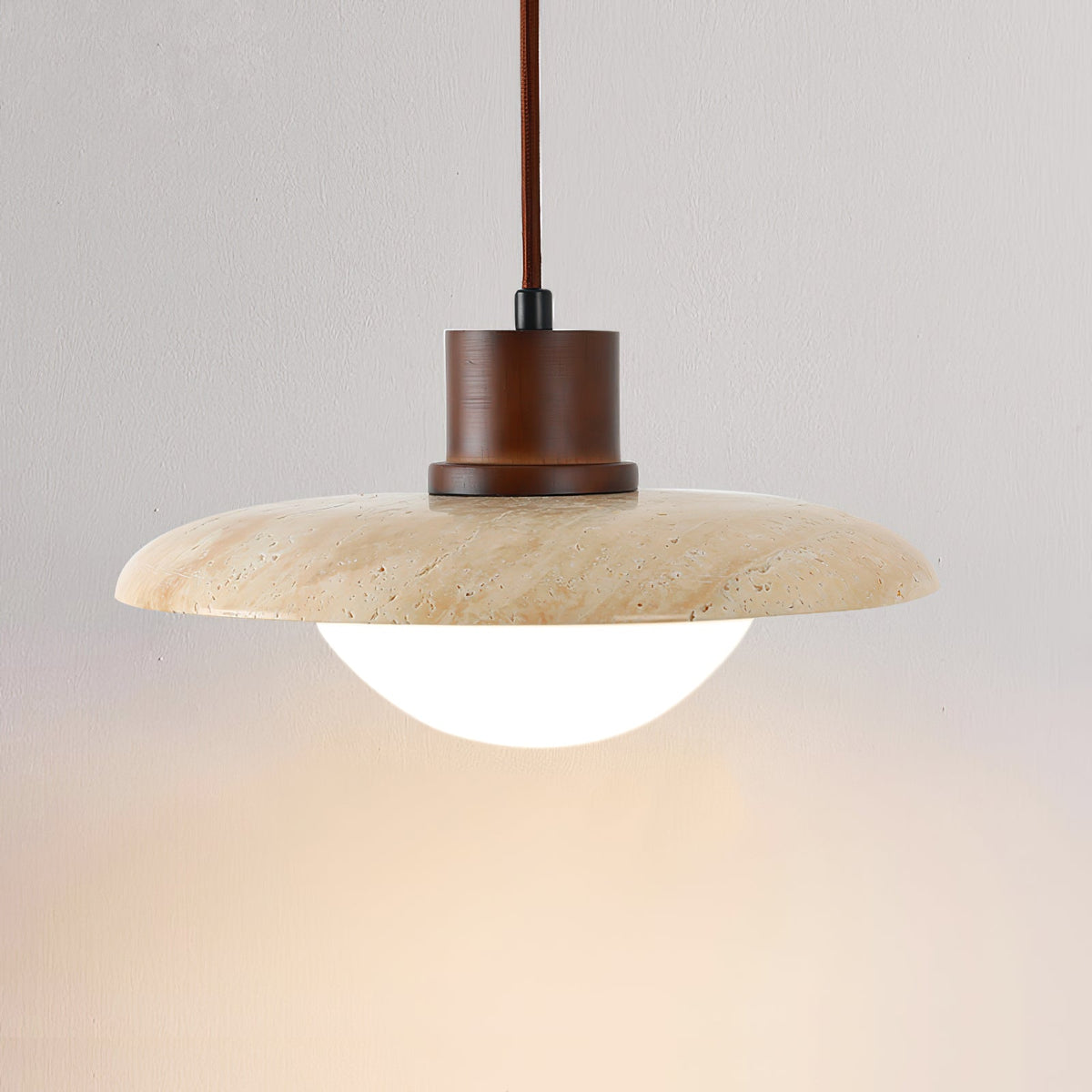 Seroaya travertin hanglamp Zes Stijl