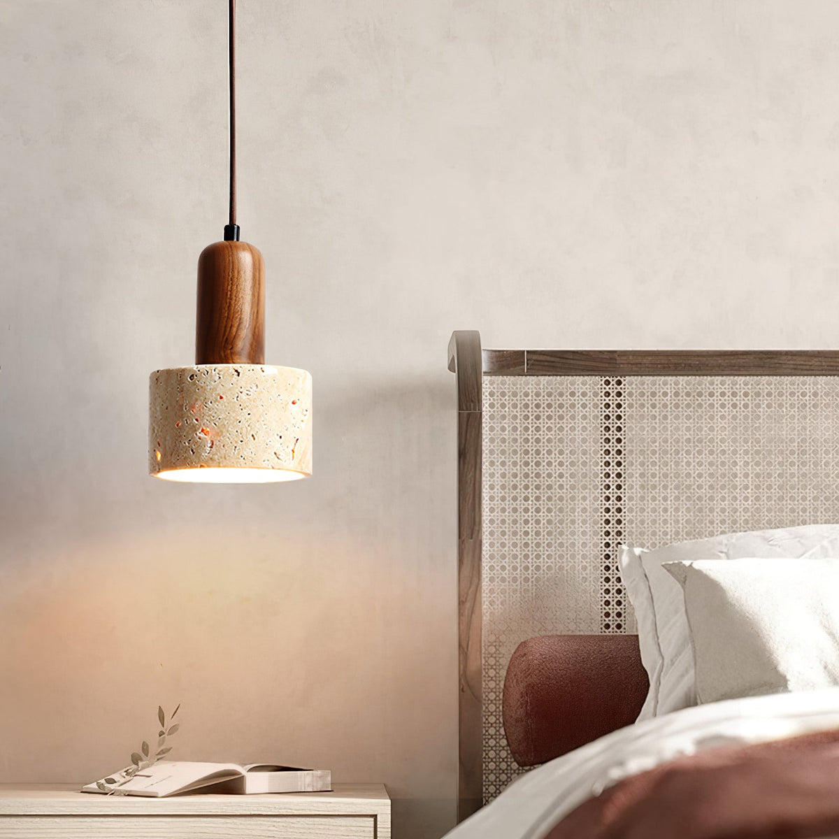 Seroaya travertin hanglamp Zes Stijl