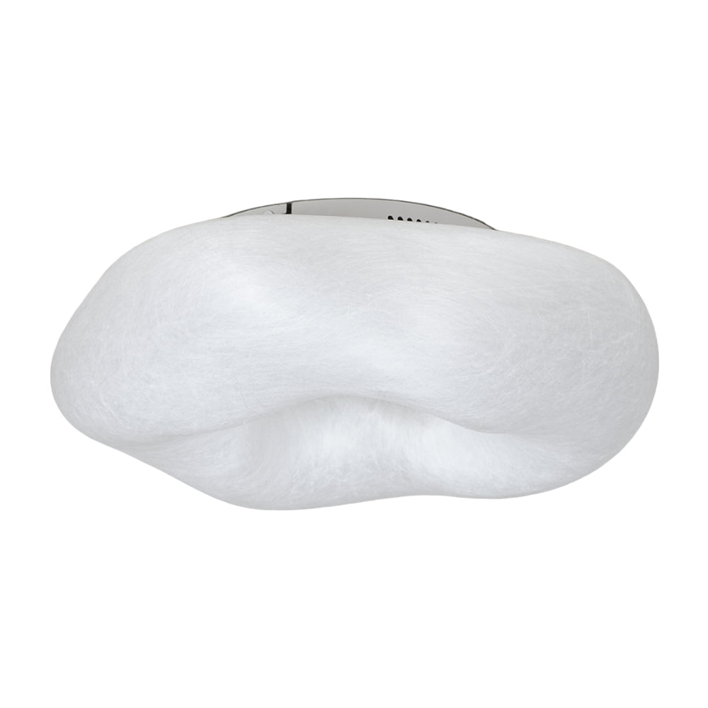 Calerelle plafondlamp met wolkenvorm zijde elegant