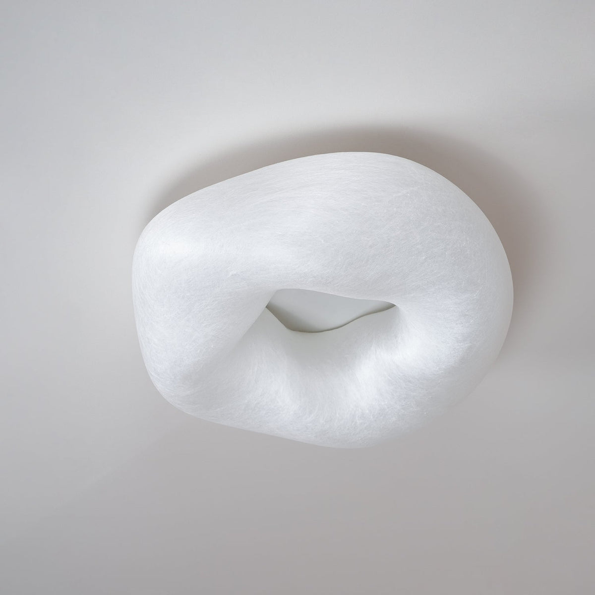 Calerelle plafondlamp met wolkenvorm zijde elegant