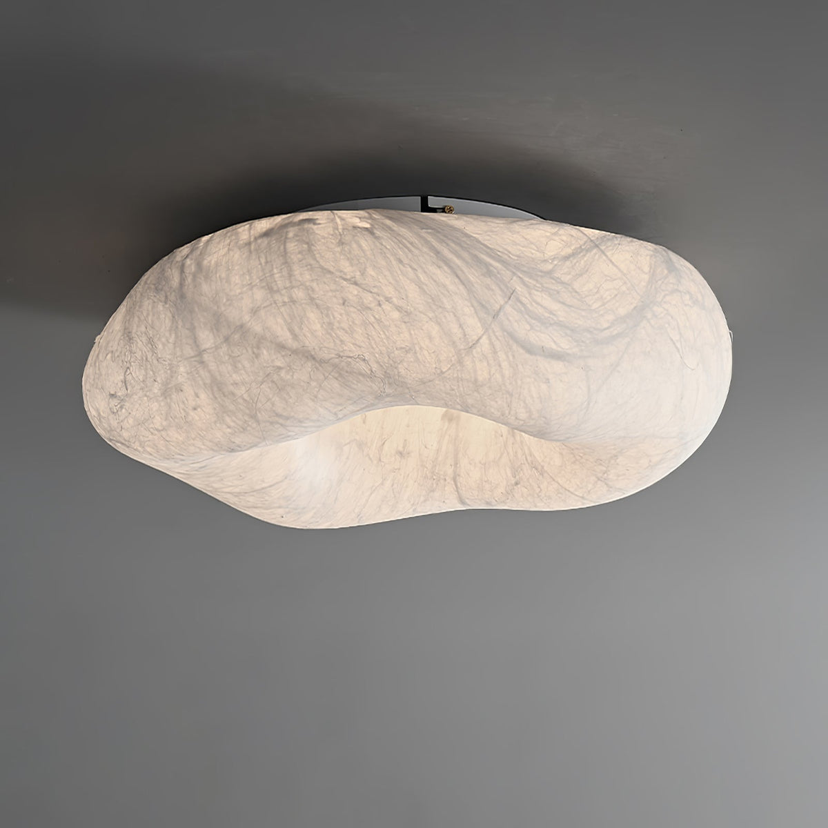 Calerelle plafondlamp met wolkenvorm zijde elegant