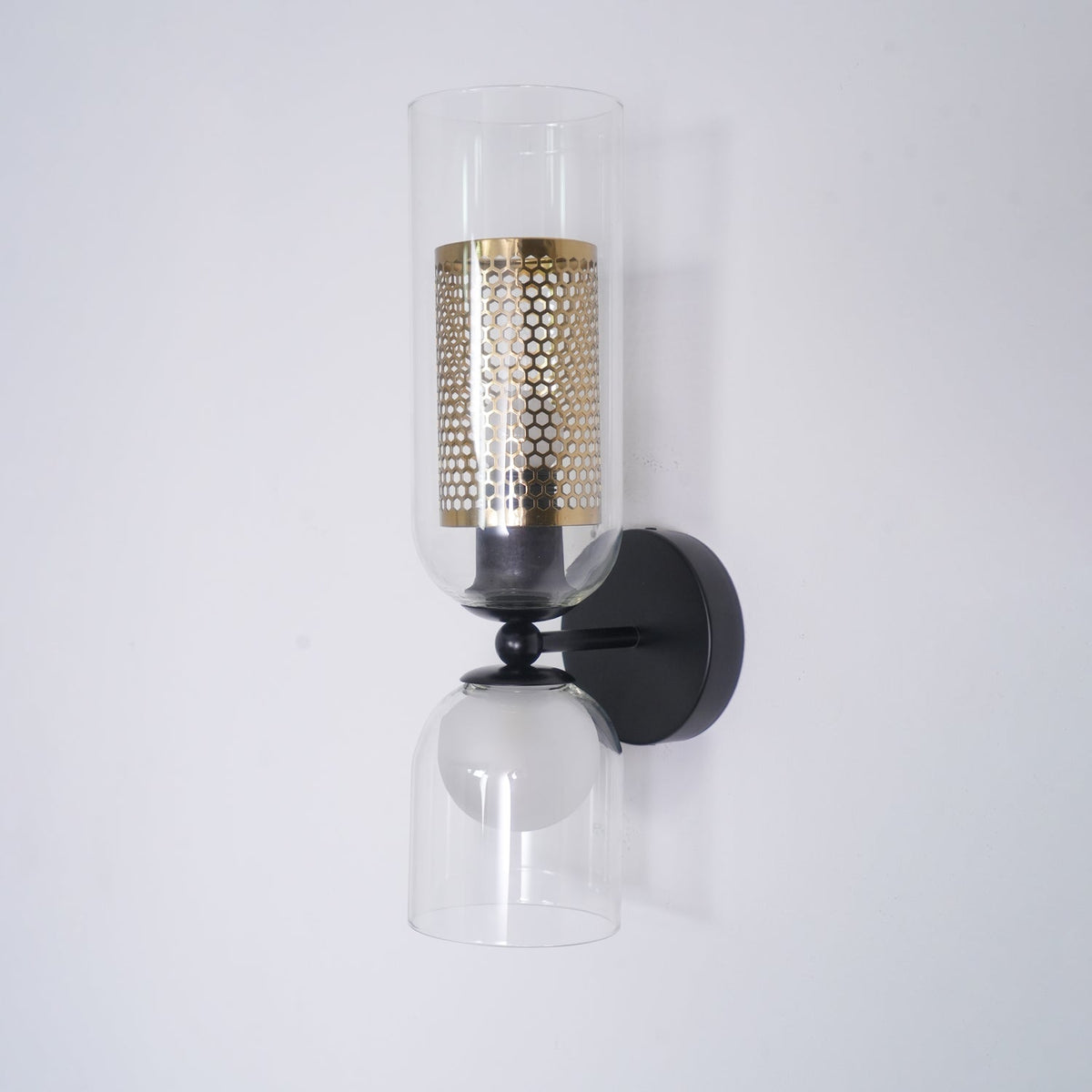 Alvynan Premium Noordse kunst glas wandlamp