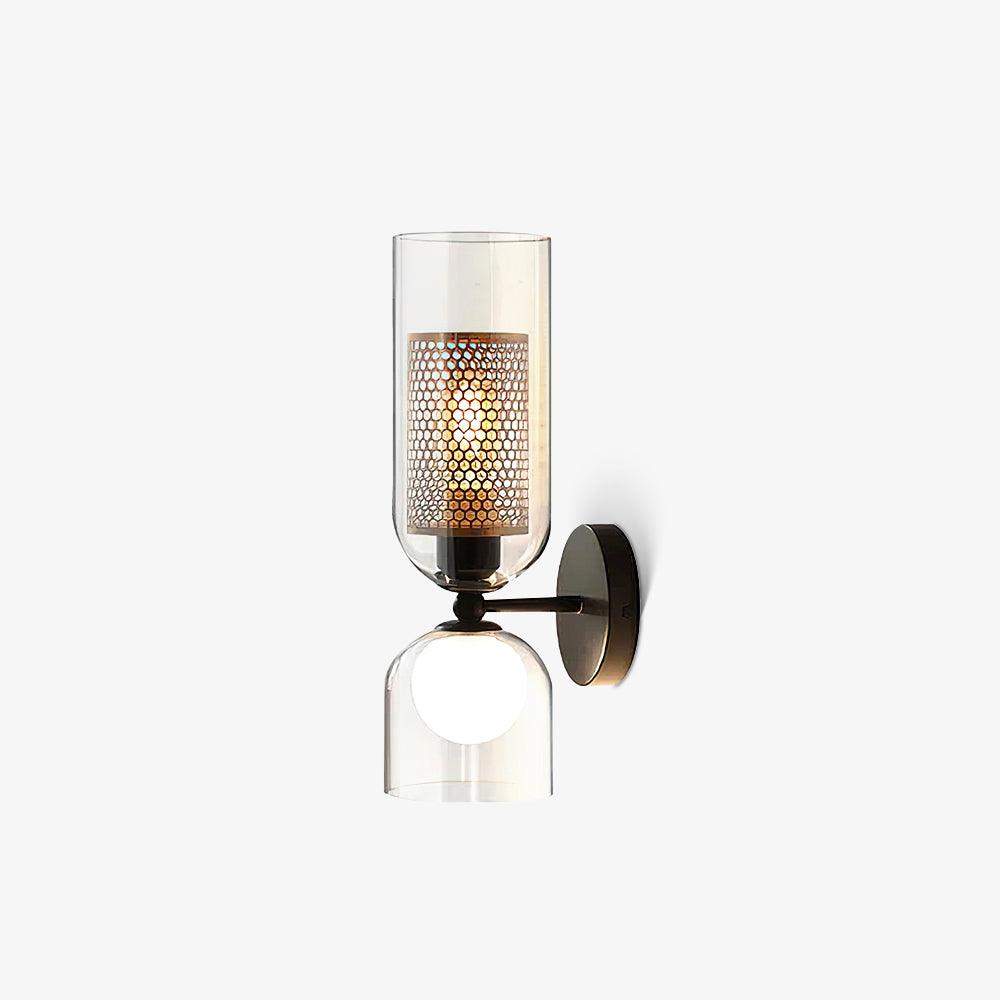 Alvynan Premium Noordse kunst glas wandlamp