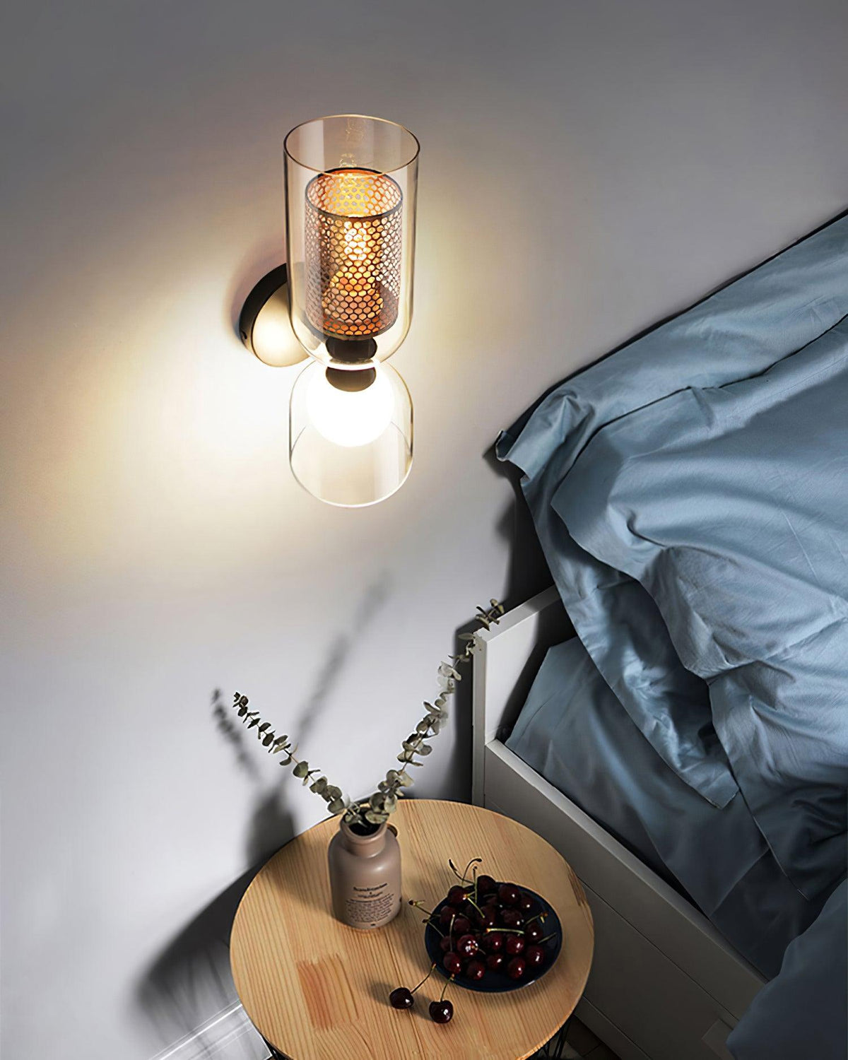 Alvynan Premium Noordse kunst glas wandlamp