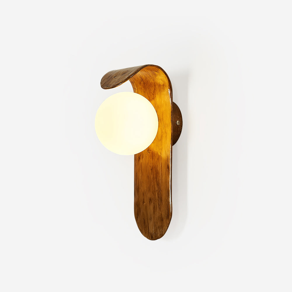 Gavino wandlamp van hout